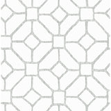 4120-26832 Addis Grey Trellis Wallpaper