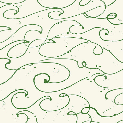 4071-71006 Kuroshio Green Ocean Wave Wallpaper