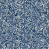4071-71025 Sea Biscuit Blue Sand Dollar Wallpaper