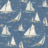 4071-71035 Leeward Navy Sailboat Wallpaper