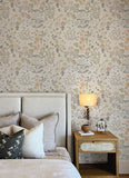 4143-22004 Groh Neutral Floral Wallpaper