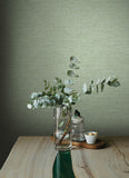 4143-26457 Exhale Light Green Texture Wallpaper