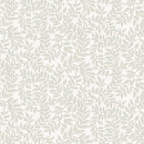 4143-34017 Lindlav Light Grey Leafy Vines Wallpaper
