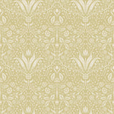 4143-34038 Mara Yellow Tulip Ogee Wallpaper