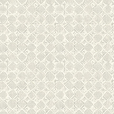 3125-72309 Button Block Light Grey Geometric Wallpaper