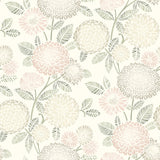 3125-72329 Zalipie Blush Floral Trail Wallpaper