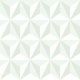 4060-138913 Adella Sage Geometric Wallpaper