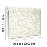 3125-72353 Tarragon Pastel Dainty Meadow Wallpaper