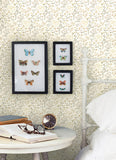 3125-72354 Tarragon Honey Dainty Meadow Wallpaper