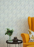 3125-72356 Tarragon Grey Dainty Meadow Wallpaper