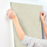 3125-72361 Homespun Green Textured Wallpaper