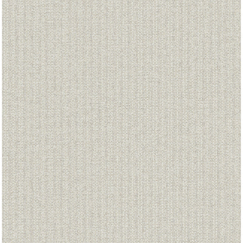4122-27027 Lawndale Taupe Textured Pinstripe Wallpaper