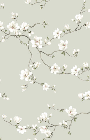 CH30108 Moonlace Magnolia Stardust Wallpaper