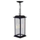 0409P6-1-101 Blackbridge 1 Light Outdoor Black Pendant