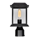 0409PT6-1-101 Blackbridge 1 Light Outdoor Black Lantern Head