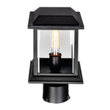 0409PT6-1-101 Blackbridge 1 Light Outdoor Black Lantern Head