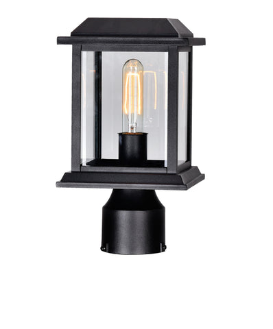 0409PT6-1-101 Blackbridge 1 Light Outdoor Black Lantern Head