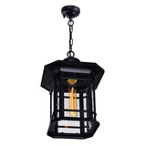 0411P9-1-101 Blackburn 1 Light Outdoor Black Pendant