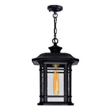 0411P9-1-101 Blackburn 1 Light Outdoor Black Pendant