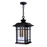 0411P9-1-101 Blackburn 1 Light Outdoor Black Pendant