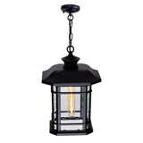 0411P9-1-101 Blackburn 1 Light Outdoor Black Pendant