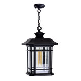 0411P9-1-101 Blackburn 1 Light Outdoor Black Pendant