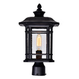 0411PT9-1-101 Blackburn 1 Light Outdoor Black Lantern Head