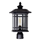 0411PT9-1-101 Blackburn 1 Light Outdoor Black Lantern Head