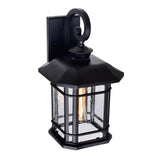 0411W10-1-101 Blackburn 1 Light Outdoor Black Wall Lantern