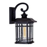 0411W10-1-101 Blackburn 1 Light Outdoor Black Wall Lantern