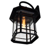 0411W11-1-101 Blackburn 1 Light Black Outdoor Wall Light