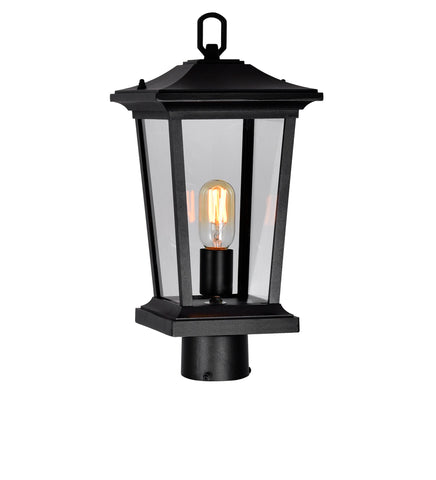 0413PT8-1-101 Leawood 1 Light Black Outdoor Lantern Head