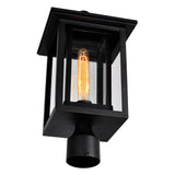 0414PT10-1-101 Winfield 1 Light Black Outdoor Lantern Head