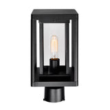 0415PT7-1-101 Mulvane 1 Light Black Outdoor Lantern Head