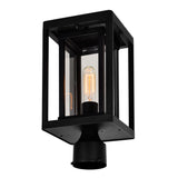 0415PT7-1-101 Mulvane 1 Light Black Outdoor Lantern Head