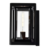 0415W7-1-101 Mulvane 1 Light Black Outdoor Wall Light