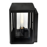 0415W7-1-101 Mulvane 1 Light Black Outdoor Wall Light