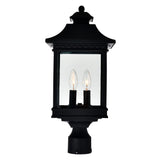 0416PT9-2-101 Cleveland 2 Light Black Outdoor Lantern Head