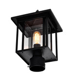 0417PT9-1-101 Crawford 1 Light Black Outdoor Lantern Head