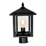 0417PT9-1-101 Crawford 1 Light Black Outdoor Lantern Head