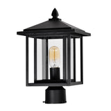 0417PT9-1-101 Crawford 1 Light Black Outdoor Lantern Head