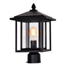 0417PT9-1-101 Crawford 1 Light Black Outdoor Lantern Head