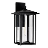 0417W11-1-101 Crawford 1 Light Black Outdoor Wall Light