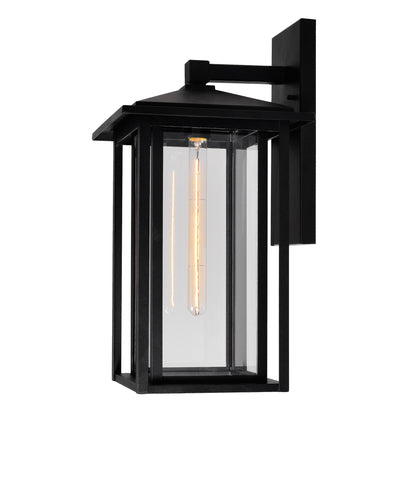 0417W11-1-101 Crawford 1 Light Black Outdoor Wall Light