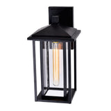 0417W7-1-101 Crawford 1 Light Black Outdoor Wall Light1