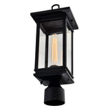 0422PT7-1-101 Oakwood 1 Light Outdoor Black Lantern Head