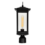 0422PT7-1-101 Oakwood 1 Light Outdoor Black Lantern Head