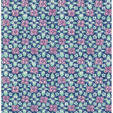 1014-001822 Free Spirit Indigo Floral Wallpaper
