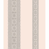 1014-001835 Brynn Grey Paisley Stripe Wallpaper