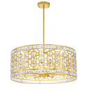 1026P23-6-193 Belinda 6 Light Chandelier With Champagne Finish